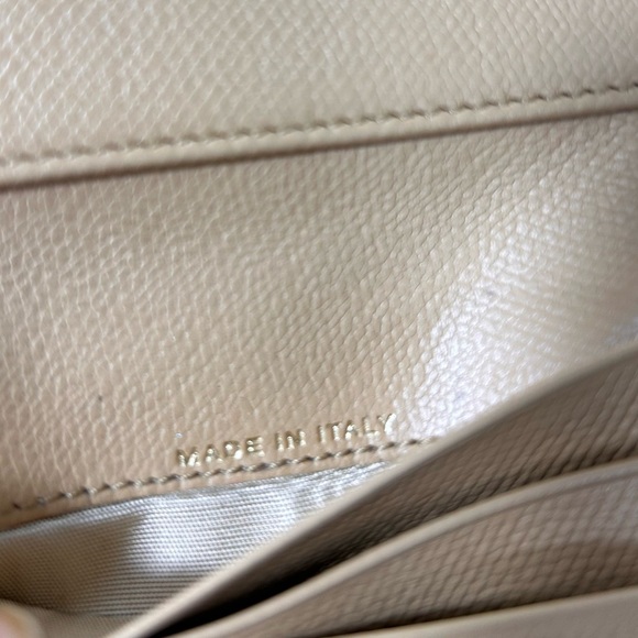 Chanel Beige Caviar Leather CC Logo Trifold Wallet - Picture 12 of 12